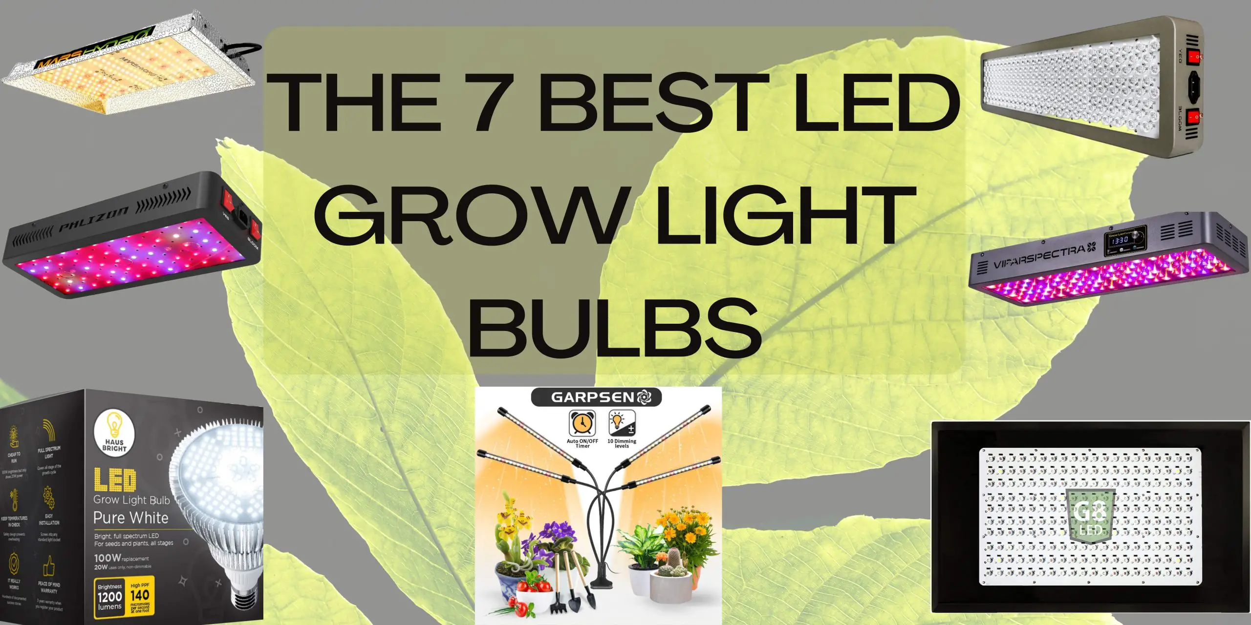 BEST LED GROW LIGHT BULBS