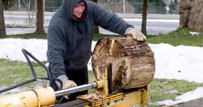 how big of a log splitter do i need