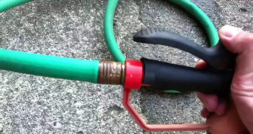 how to remove garden hose from pressure washer