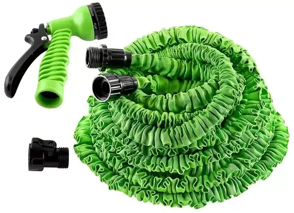 What makes up the hose expandable