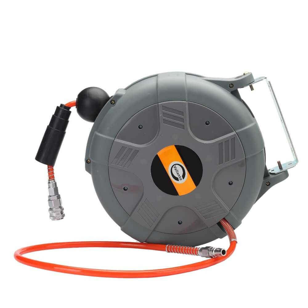 a retractable hose reel