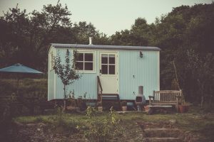 Light Blue Shed